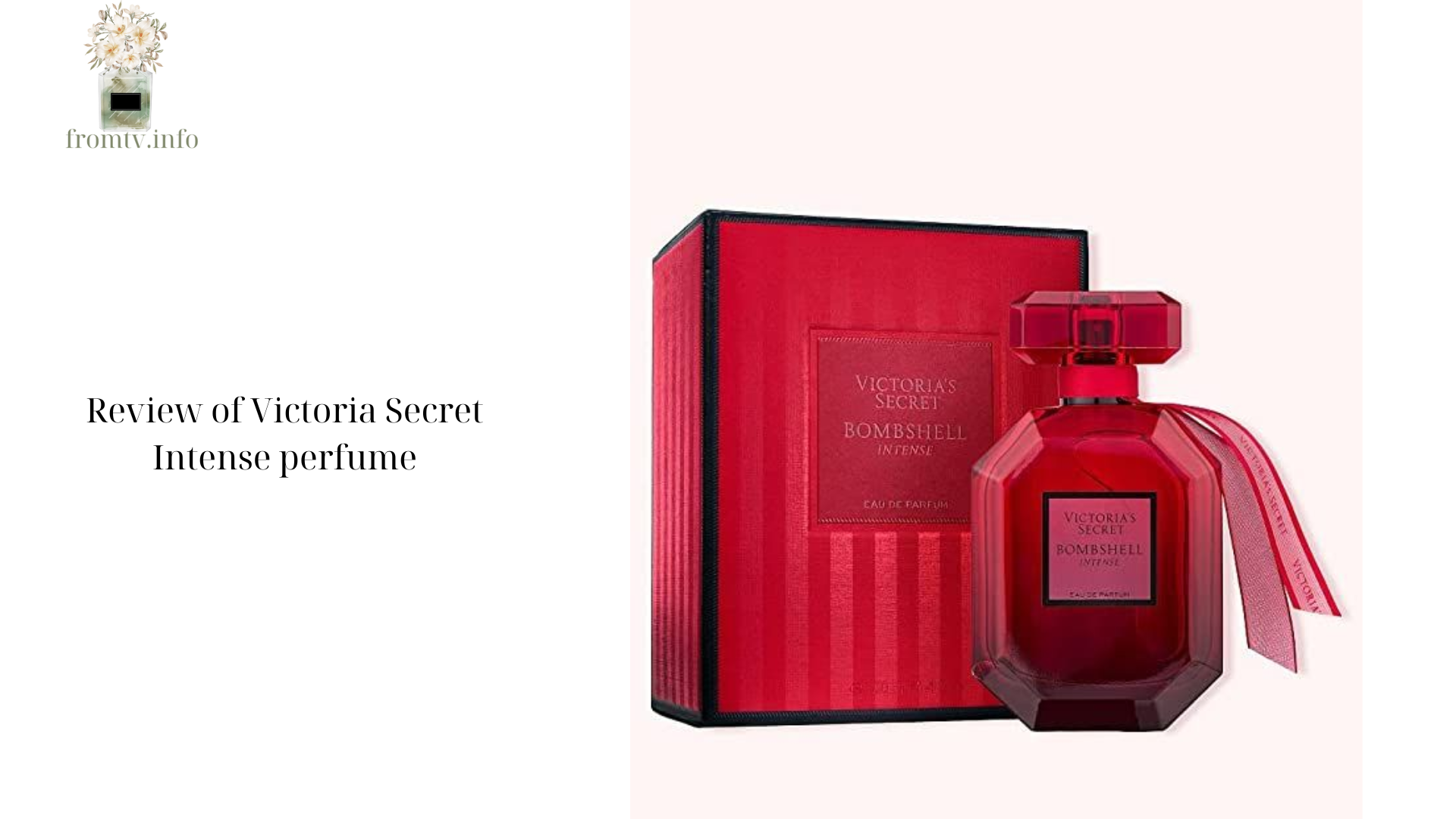 Review of Victoria Secret Intense perfume