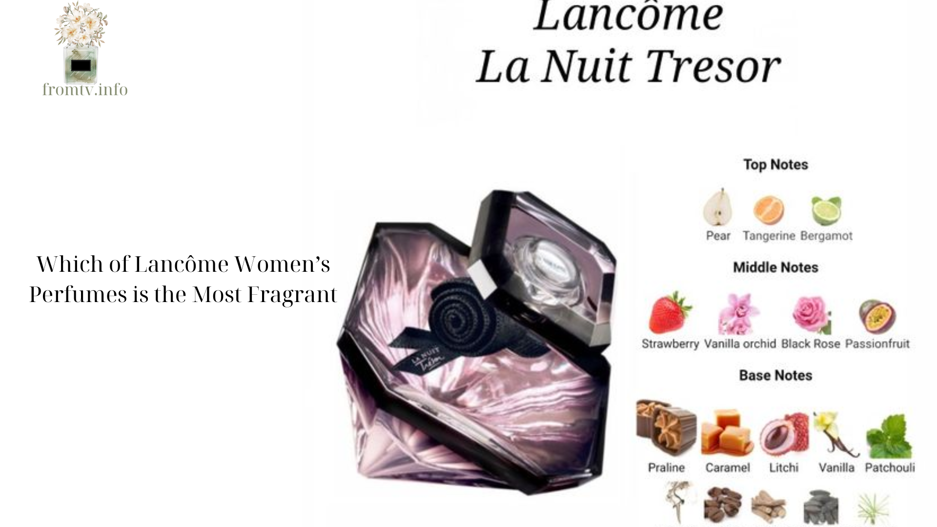 Which of Lancôme Women’s Perfumes is the Most Fragrant