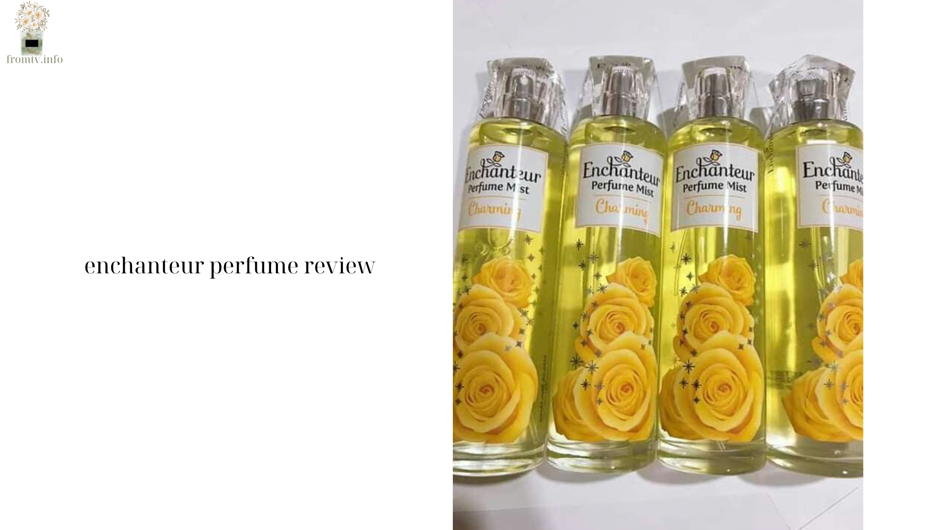 enchanteur perfume review