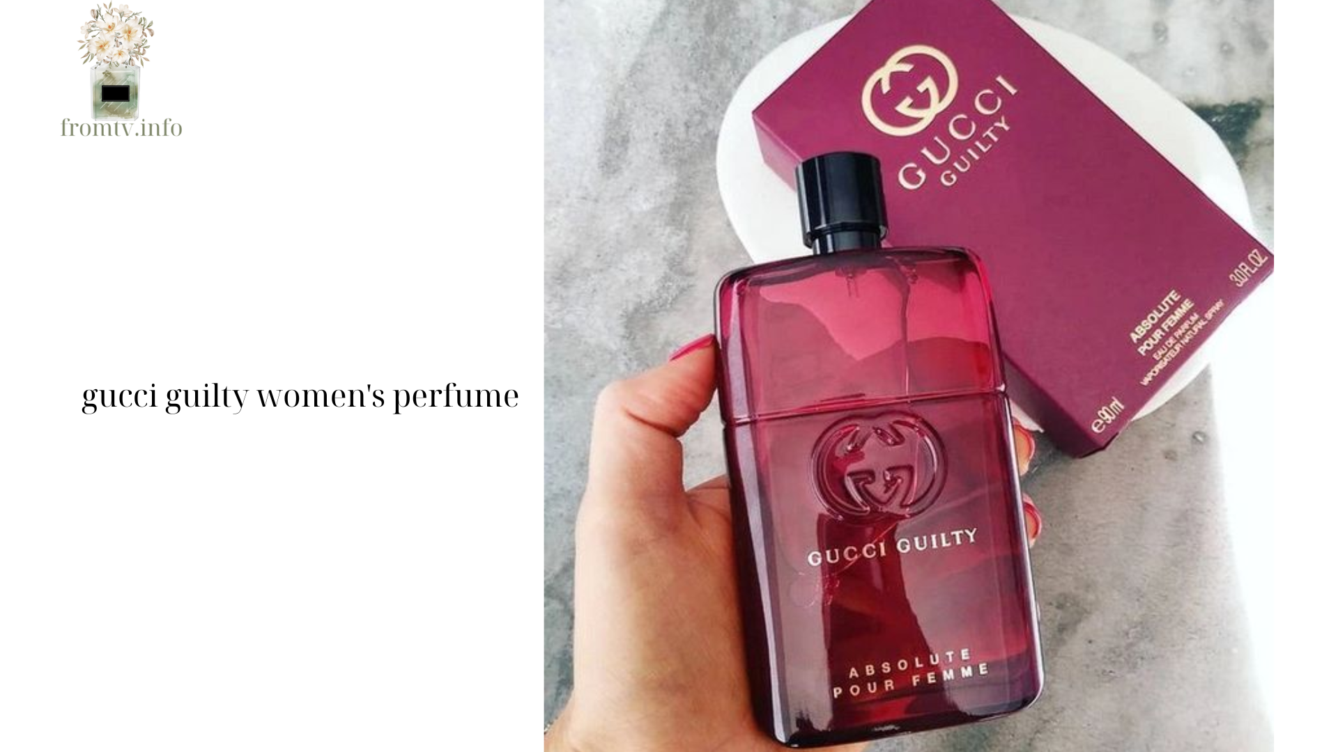 gucci guilty women's perfume