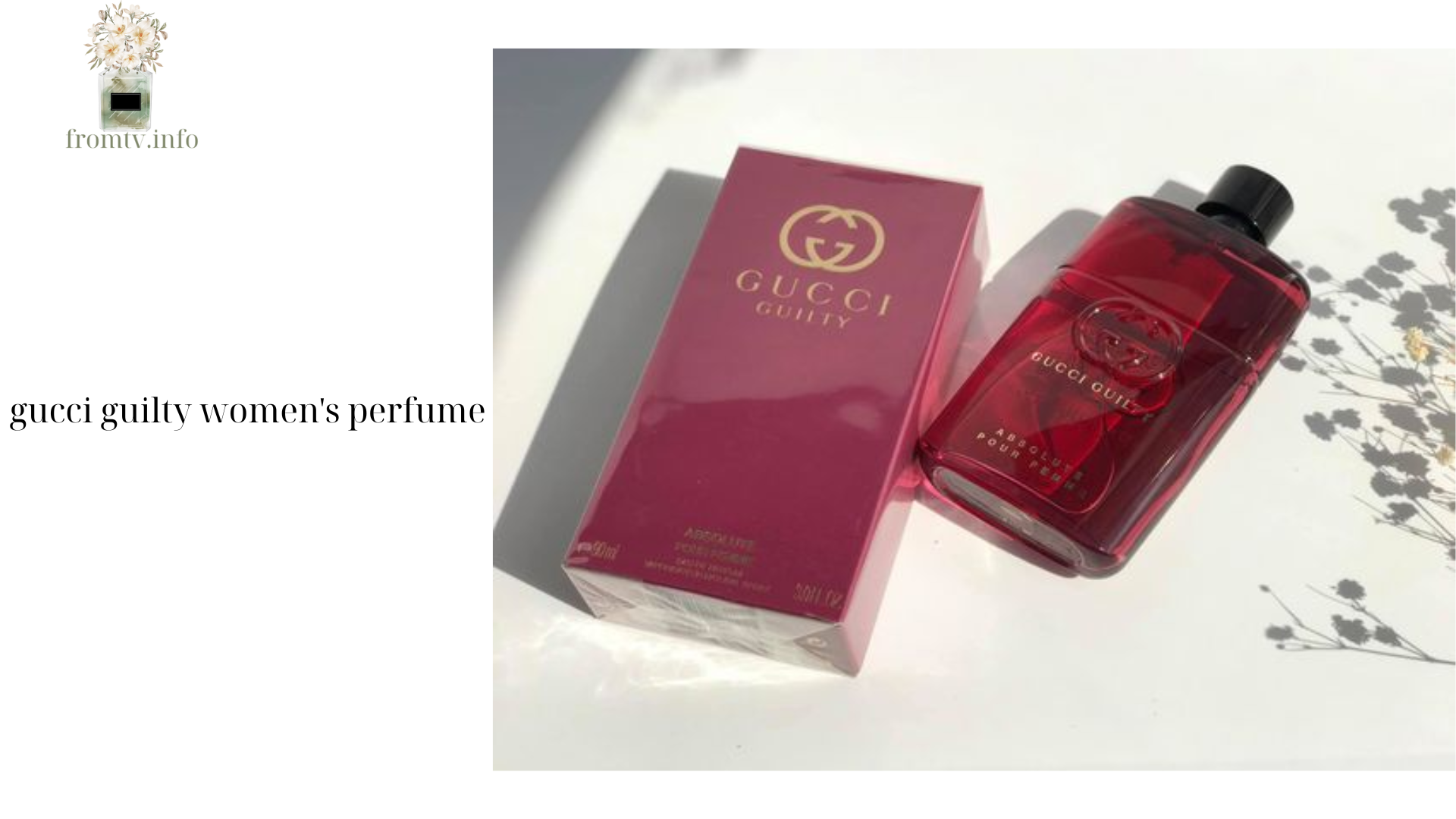 gucci guilty women's perfume