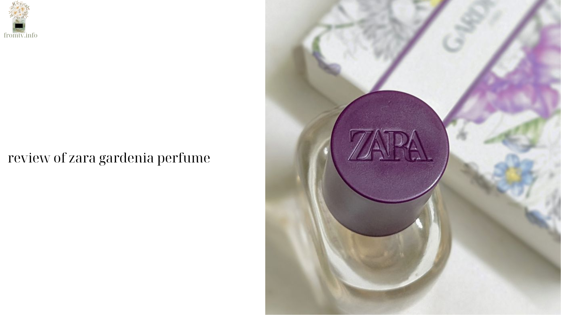 review of zara gardenia perfume