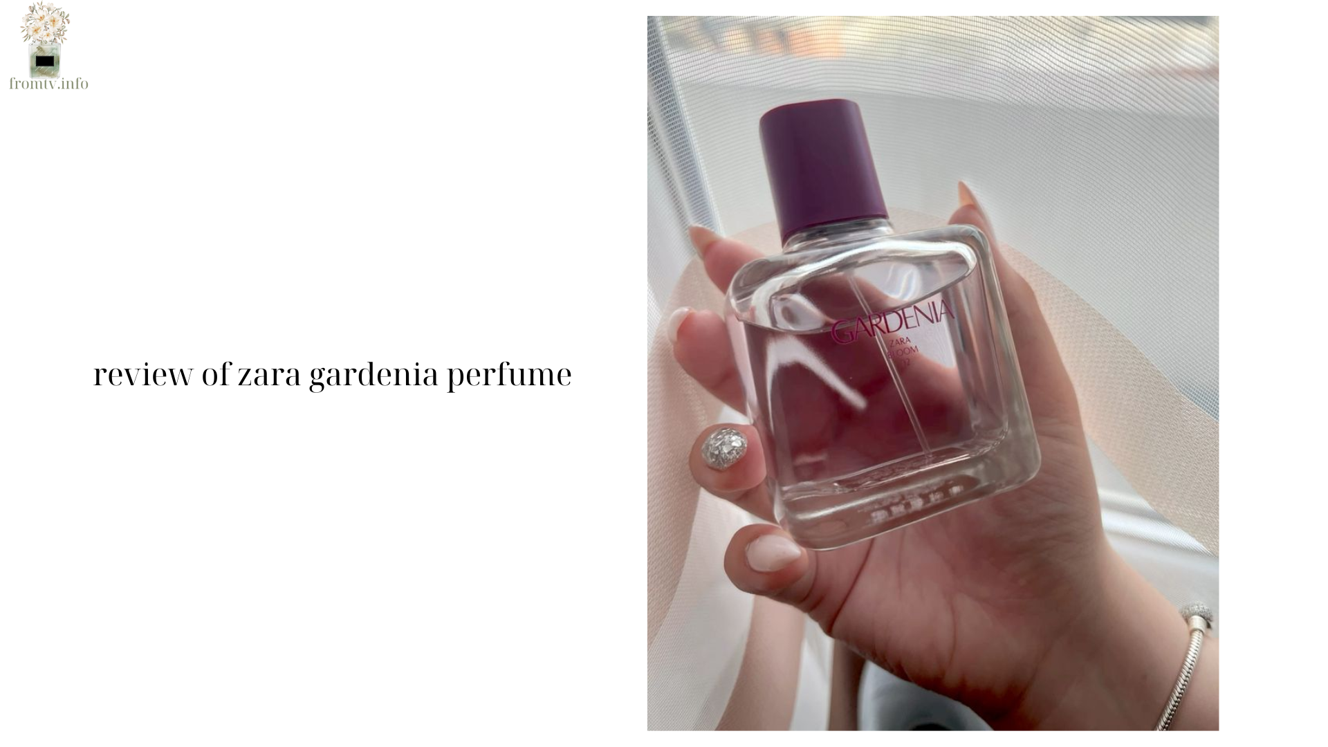 review of zara gardenia perfume